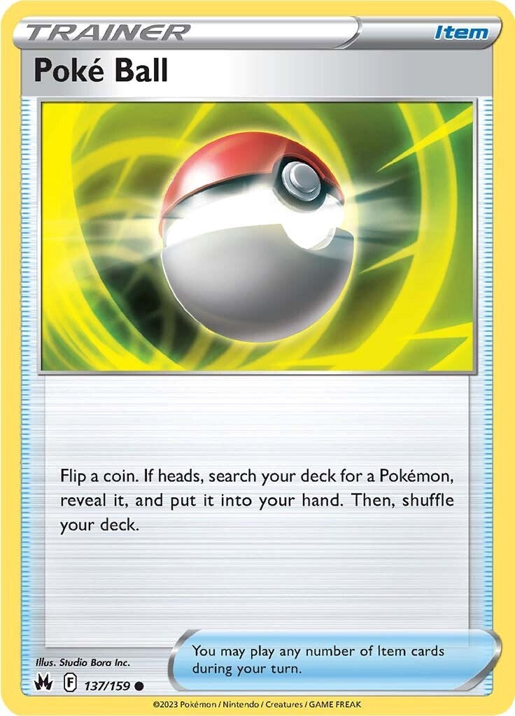 Poke Ball (137/159) [Sword & Shield: Crown Zenith] | Good Games North