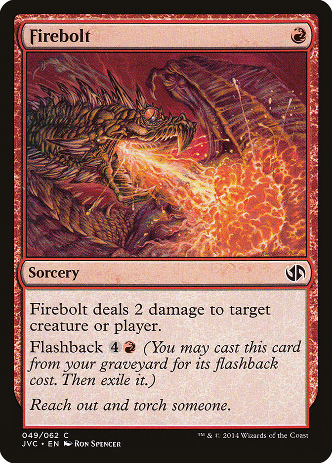 Firebolt [Duel Decks Anthology] | Good Games North