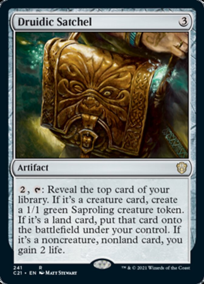 Druidic Satchel [Commander 2021] | Good Games North