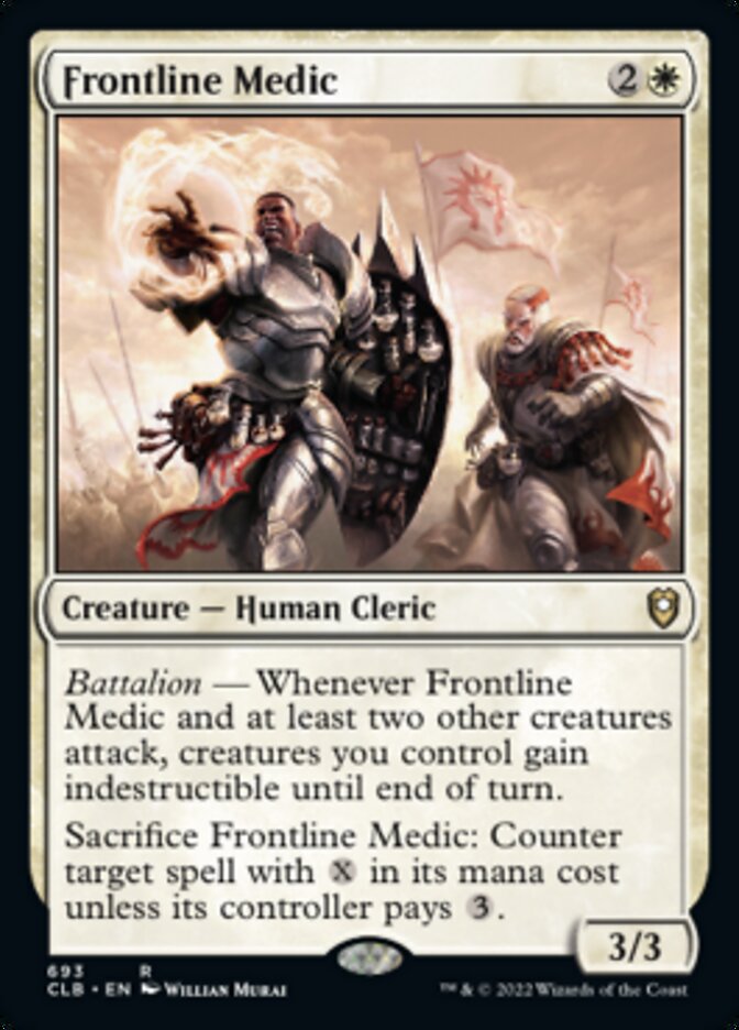 Frontline Medic [Commander Legends: Battle for Baldur's Gate] | Good Games North