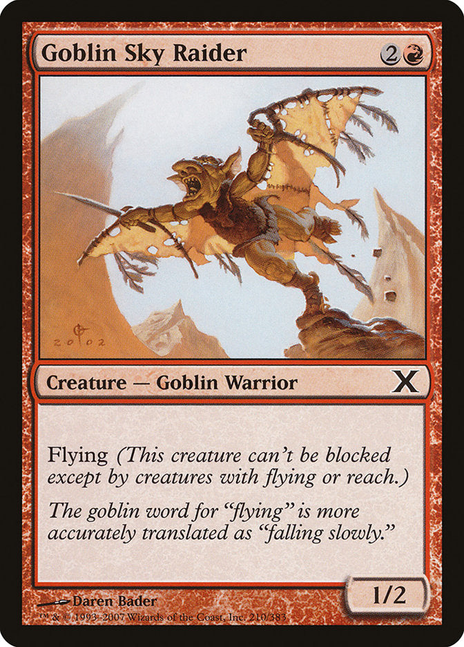 Goblin Sky Raider [Tenth Edition] | Good Games North