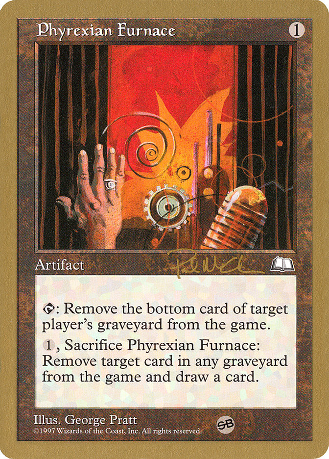 Phyrexian Furnace (Paul McCabe) (SB) [World Championship Decks 1997] | Good Games North