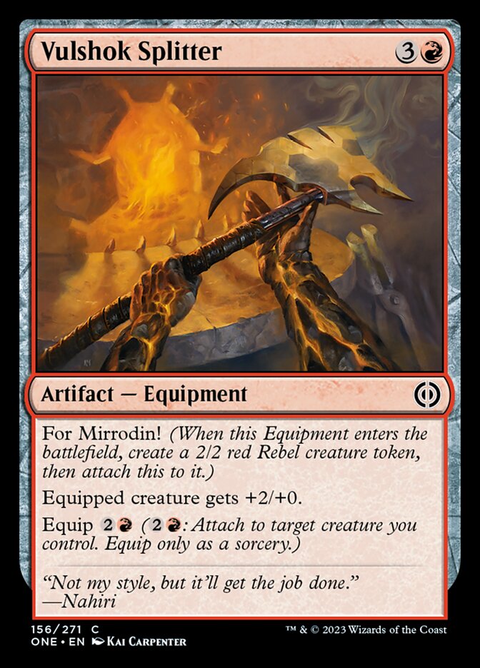 Vulshok Splitter [Phyrexia: All Will Be One] | Good Games North