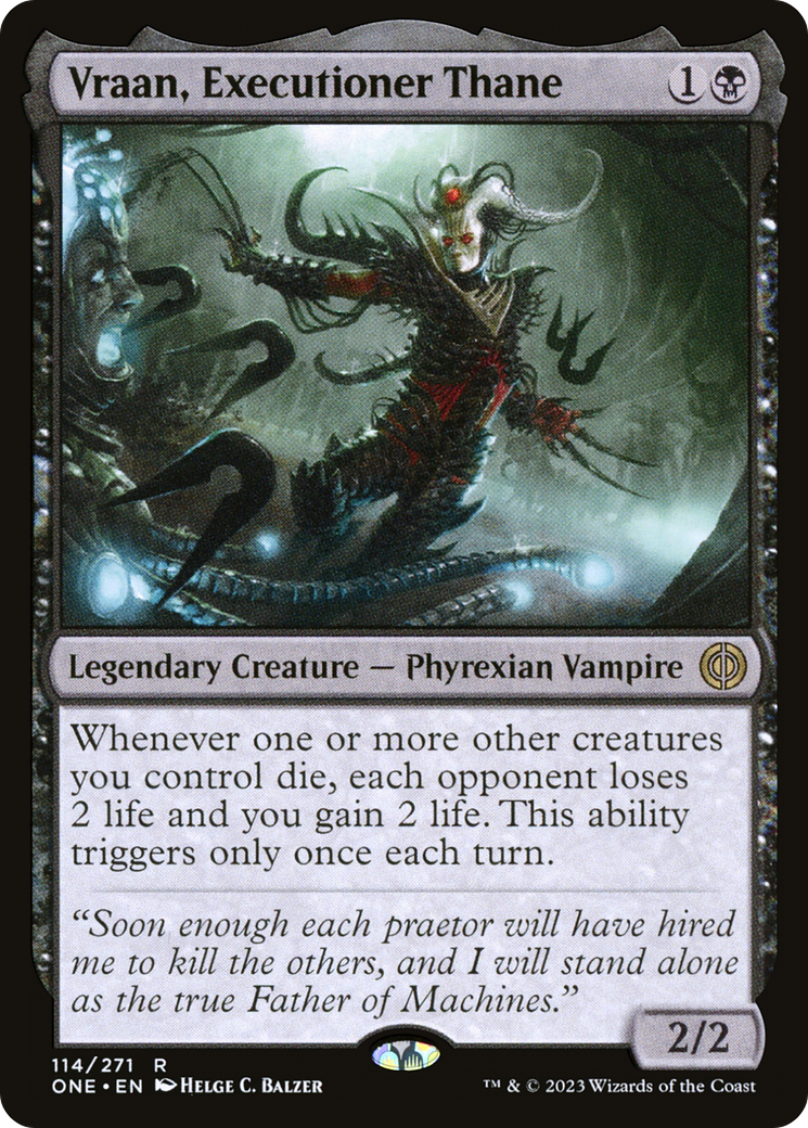 Vraan, Executioner Thane [Phyrexia: All Will Be One] | Good Games North