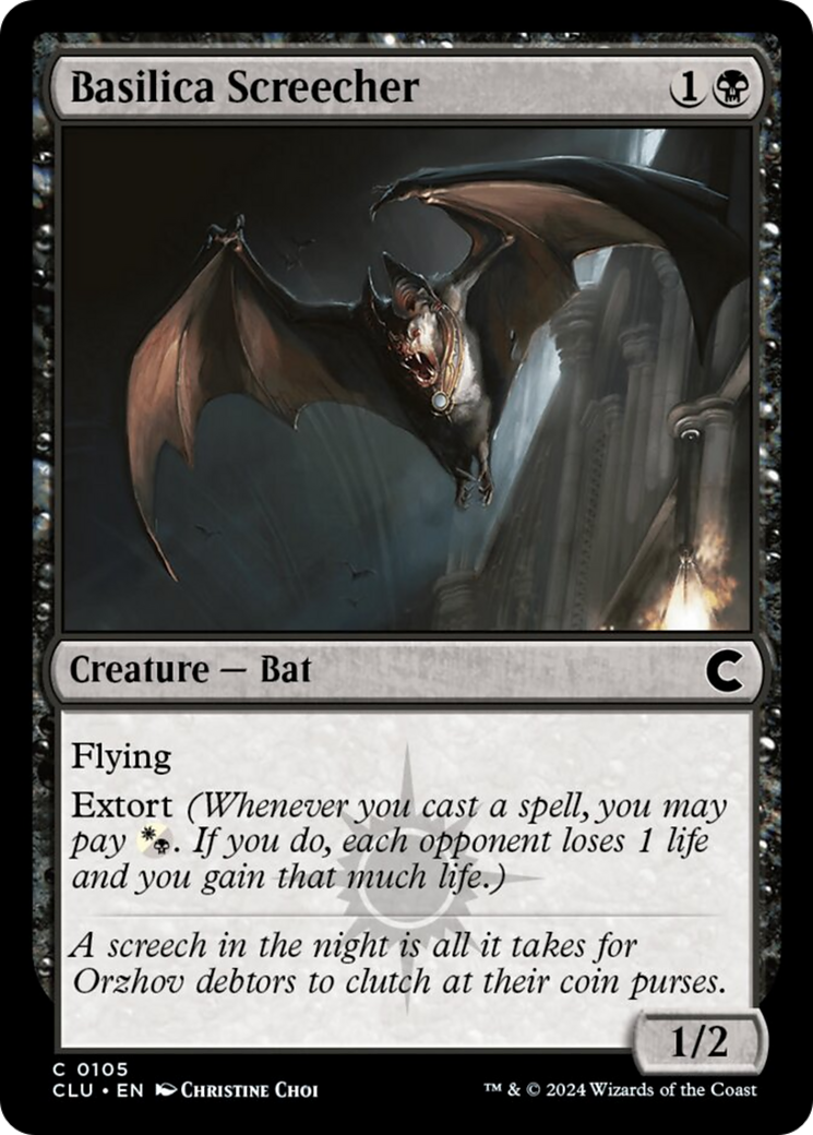 Basilica Screecher [Ravnica: Clue Edition] | Good Games North