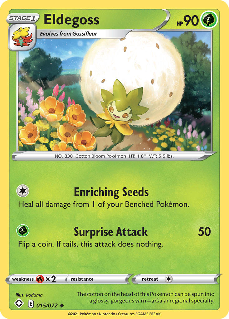 Eldegoss (015/072) [Sword & Shield: Shining Fates] | Good Games North
