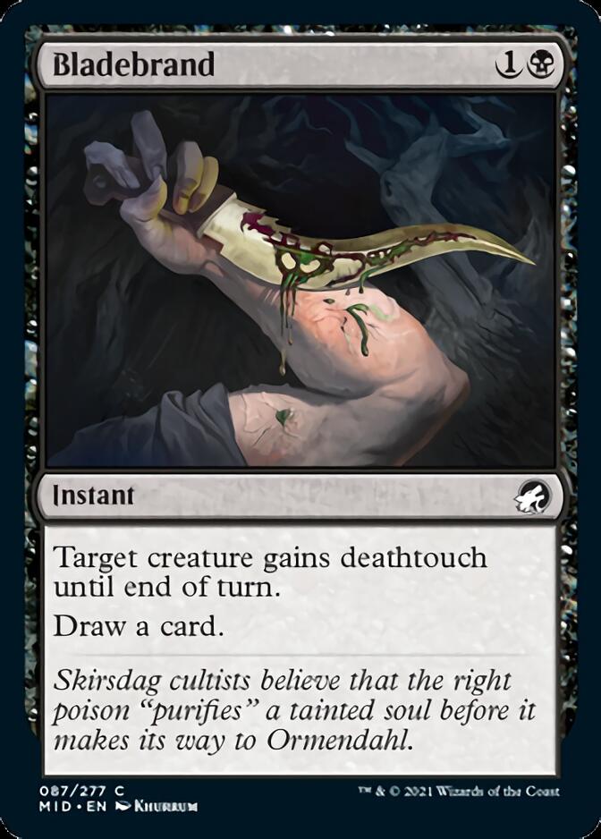 Bladebrand [Innistrad: Midnight Hunt] | Good Games North