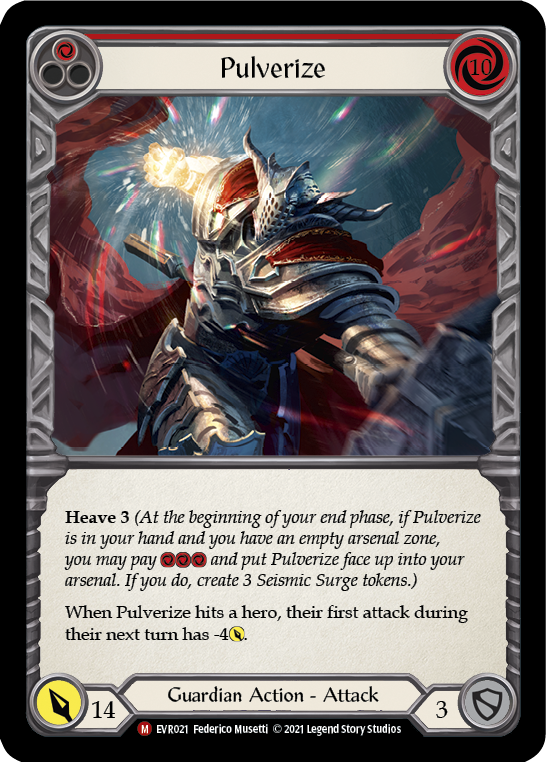 Pulverize [EVR021] (Everfest)  1st Edition Normal | Good Games North