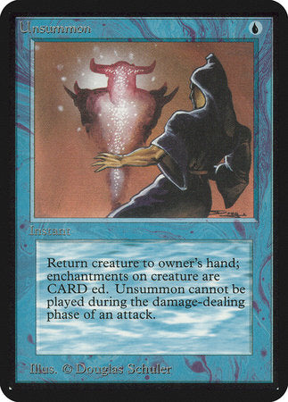 Unsummon [Limited Edition Alpha] | Good Games North
