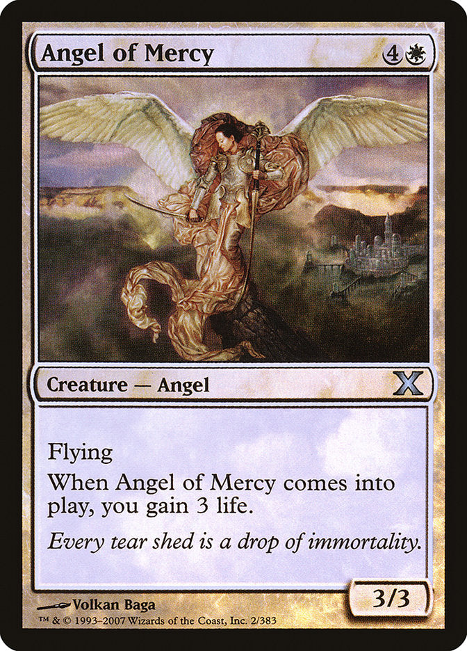 Angel of Mercy (Premium Foil) [Tenth Edition] | Good Games North