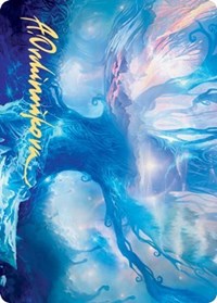 The World Tree Art Card (Gold-Stamped Signature) [Kaldheim: Art Series] | Good Games North