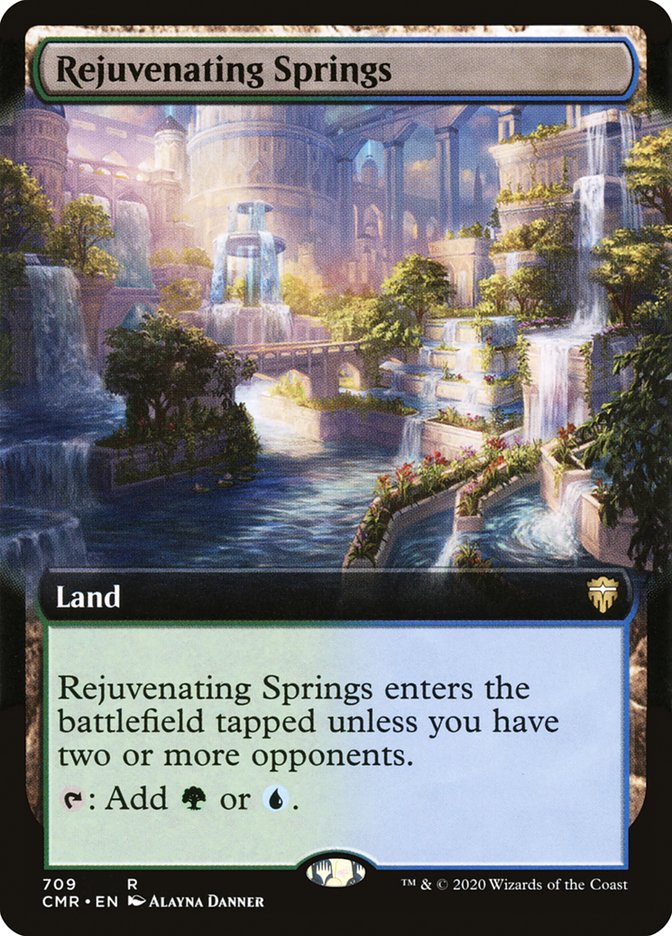 Rejuvenating Springs (Extended) [Commander Legends] | Good Games North