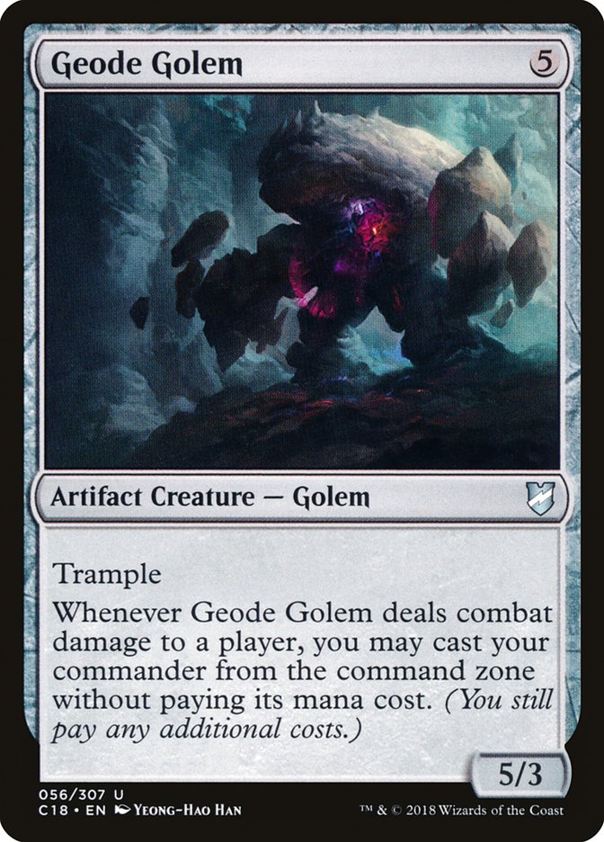 Geode Golem [Commander 2018] | Good Games North