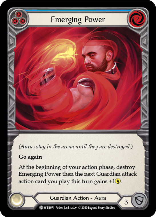 Emerging Power (Blue) [U-WTR071] (Welcome to Rathe Unlimited)  Unlimited Normal | Good Games North