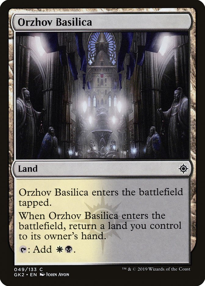 Orzhov Basilica [Ravnica Allegiance Guild Kit] | Good Games North