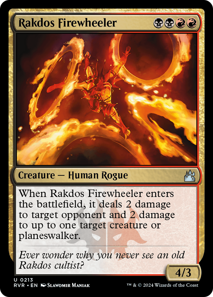 Rakdos Firewheeler [Ravnica Remastered] | Good Games North