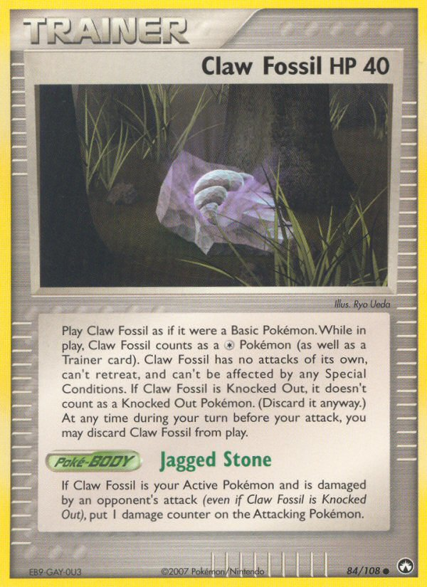 Claw Fossil (84/108) [EX: Power Keepers] | Good Games North