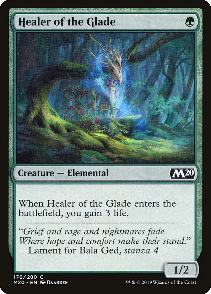 Healer of the Glade [Core Set 2020] | Good Games North