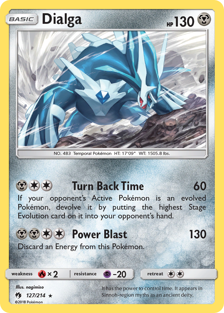 Dialga (127/214) [Sun & Moon: Lost Thunder] | Good Games North