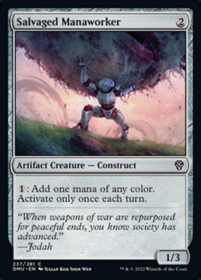 Salvaged Manaworker [Dominaria United] | Good Games North