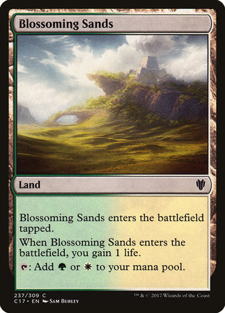 Blossoming Sands [Commander 2017] | Good Games North