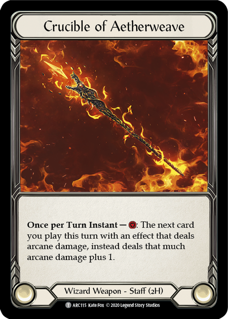 Crucible of Aetherweave // Death Dealer [U-ARC115 // U-ARC040] (Arcane Rising Unlimited)  Unlimited Normal | Good Games North