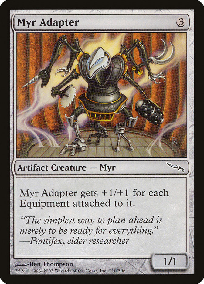Myr Adapter [Mirrodin] | Good Games North
