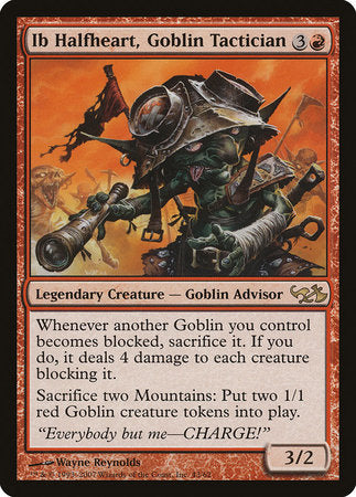 Ib Halfheart, Goblin Tactician [Duel Decks: Elves vs. Goblins] | Good Games North