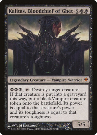 Kalitas, Bloodchief of Ghet [Zendikar] | Good Games North
