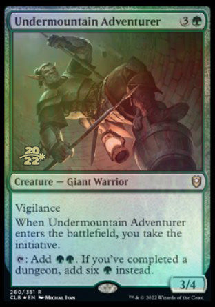 Undermountain Adventurer [Commander Legends: Battle for Baldur's Gate Prerelease Promos] | Good Games North