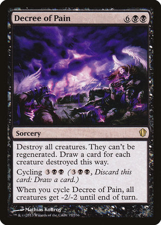 Decree of Pain [Commander 2013] | Good Games North