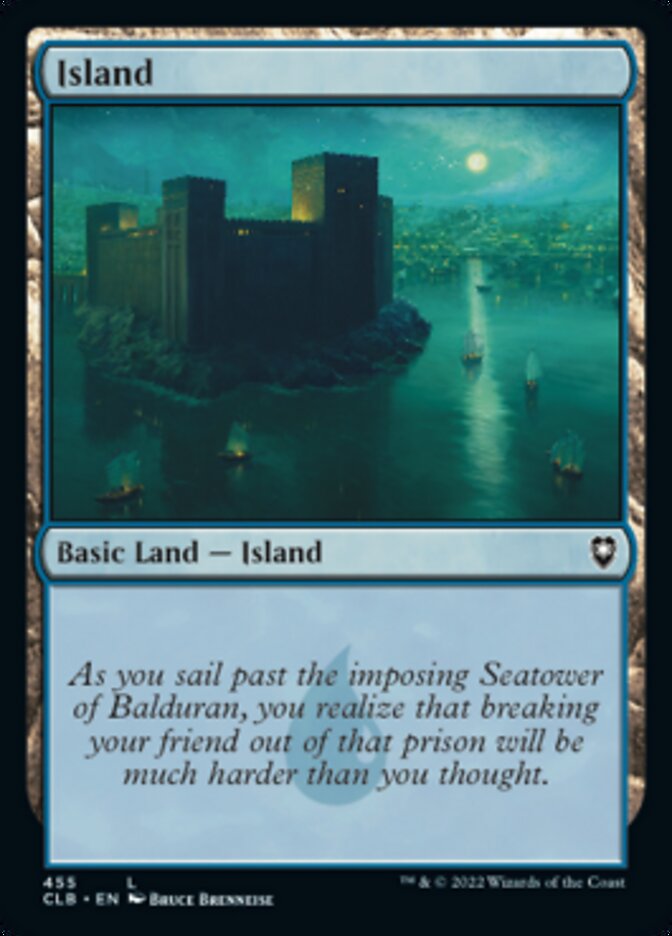 Island (455) [Commander Legends: Battle for Baldur's Gate] | Good Games North