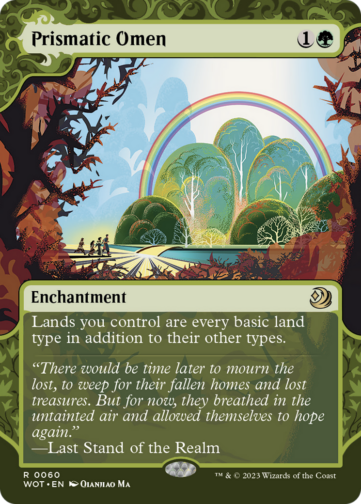 Prismatic Omen [Wilds of Eldraine: Enchanting Tales] | Good Games North
