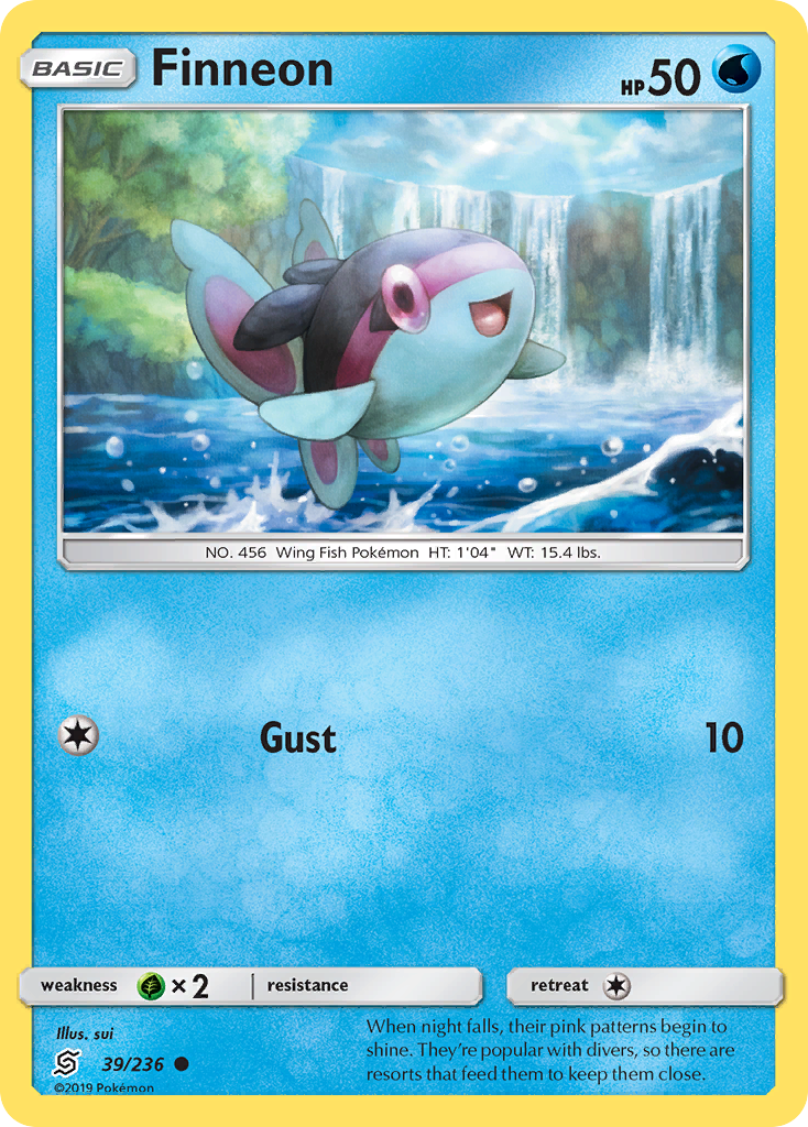 Finneon (39/236) [Sun & Moon: Unified Minds] | Good Games North