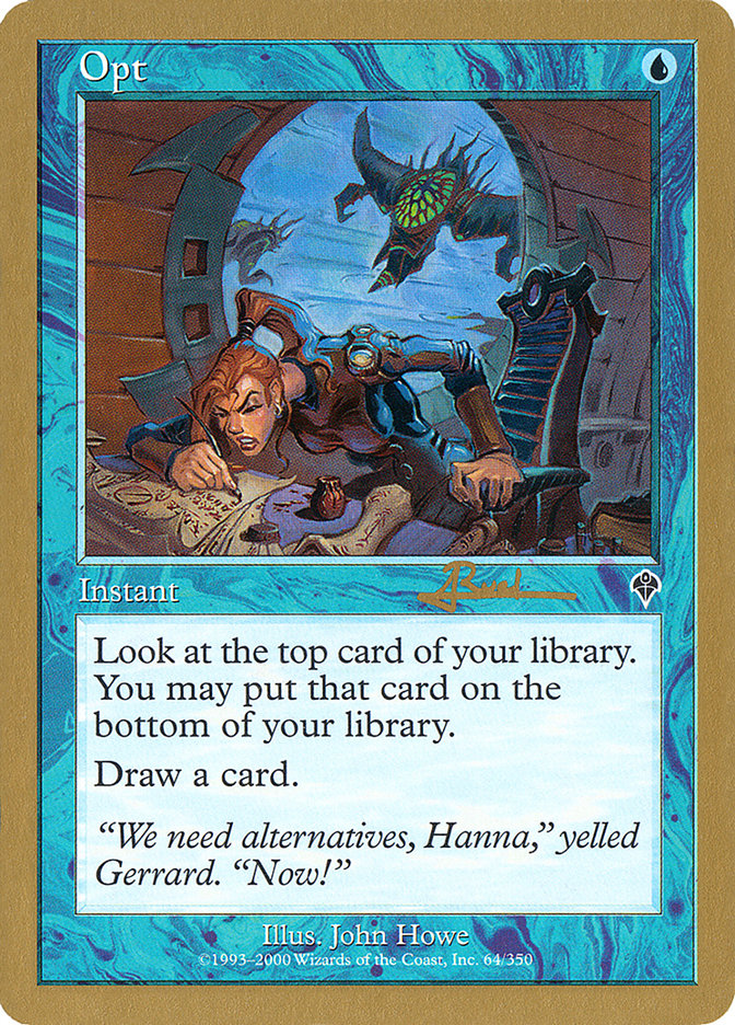Opt (Antoine Ruel) [World Championship Decks 2001] | Good Games North