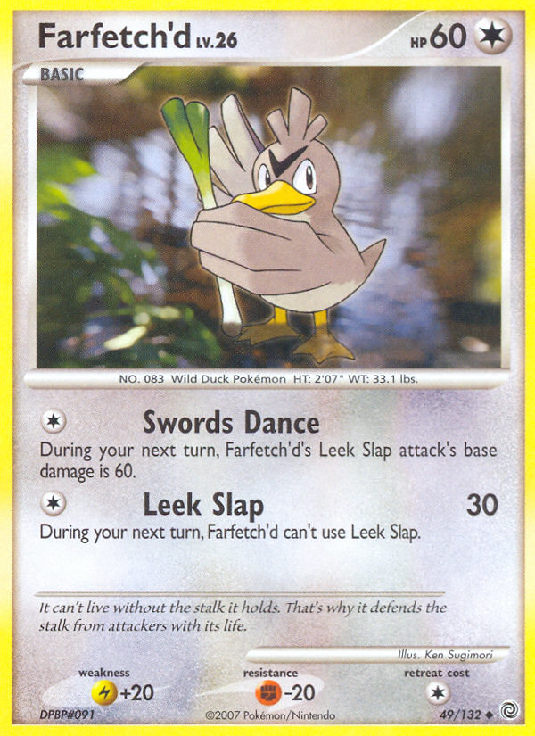 Farfetch'd (49/132) [Diamond & Pearl: Secret Wonders] | Good Games North