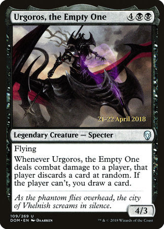 Urgoros, the Empty One [Dominaria Promos] | Good Games North