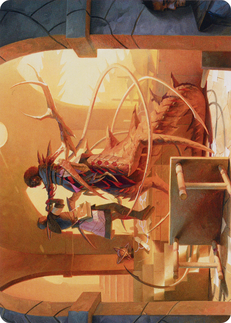 Rona, Tolarian Obliterator Art Card [March of the Machine Art Series] | Good Games North