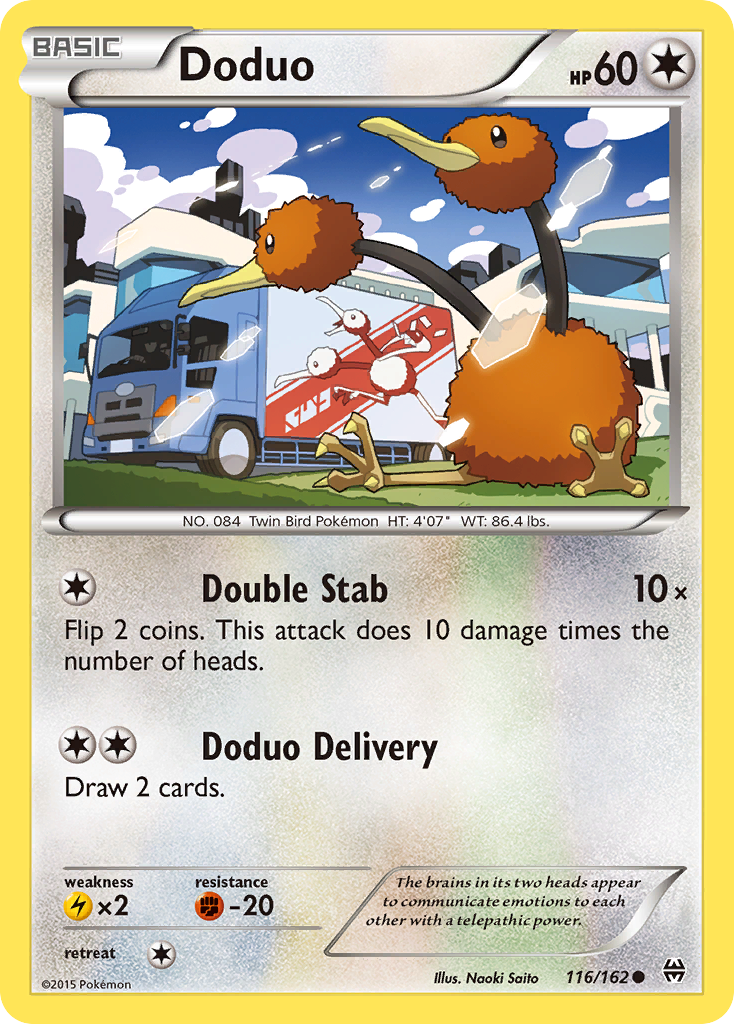 Doduo (116/162) [XY: BREAKthrough] | Good Games North
