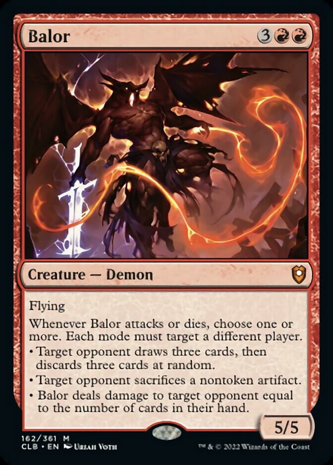 Balor [Commander Legends: Battle for Baldur's Gate] | Good Games North