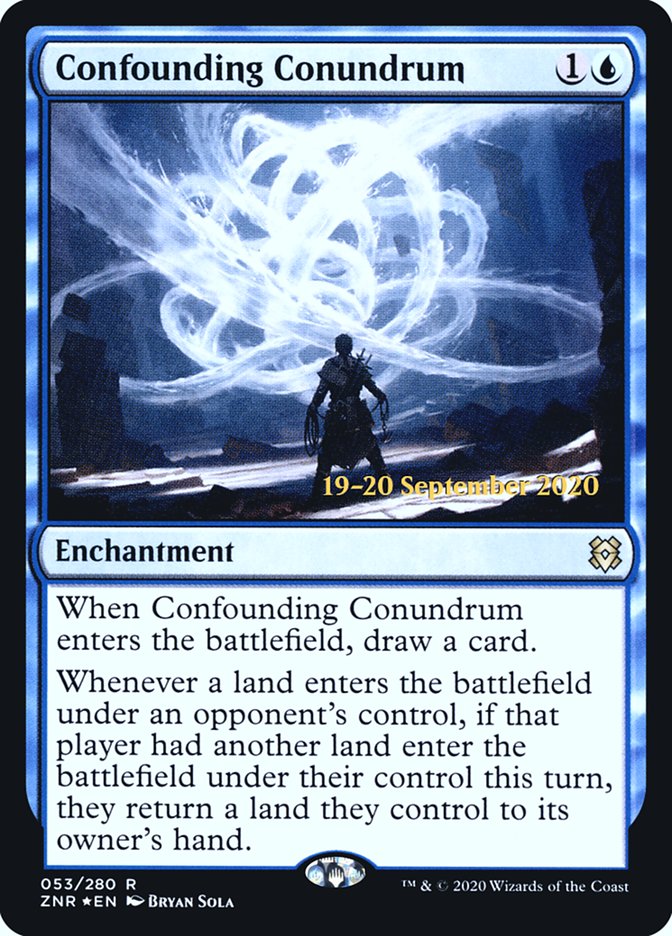 Confounding Conundrum  [Zendikar Rising Prerelease Promos] | Good Games North