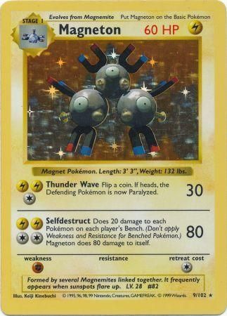 Magneton (9/102) [Base Set Shadowless Unlimited] | Good Games North