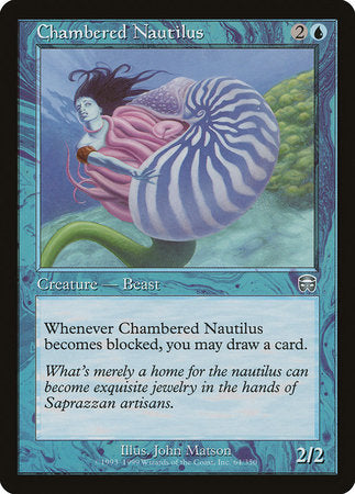 Chambered Nautilus [Mercadian Masques] | Good Games North
