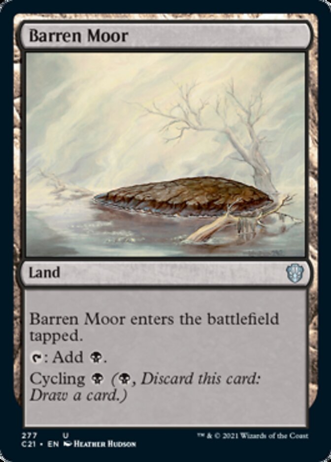 Barren Moor [Commander 2021] | Good Games North