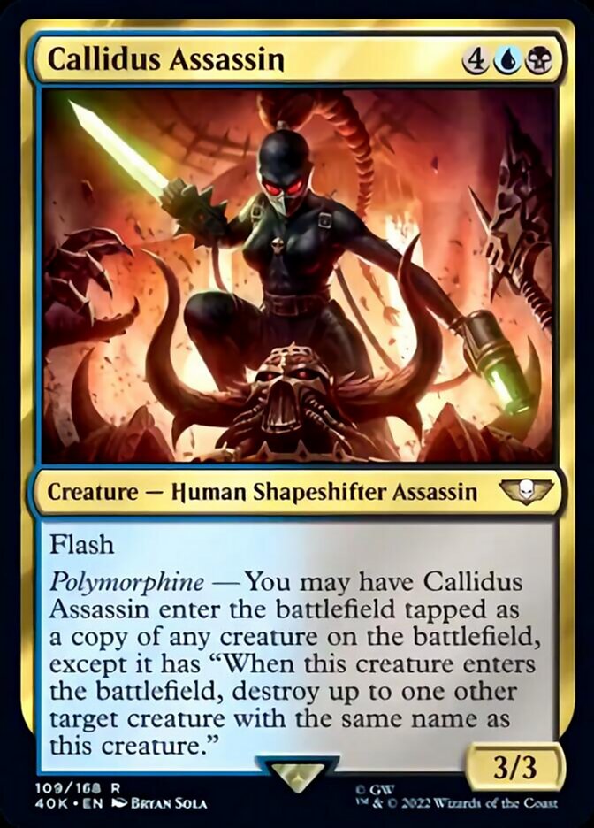 Callidus Assassin [Universes Beyond: Warhammer 40,000] | Good Games North