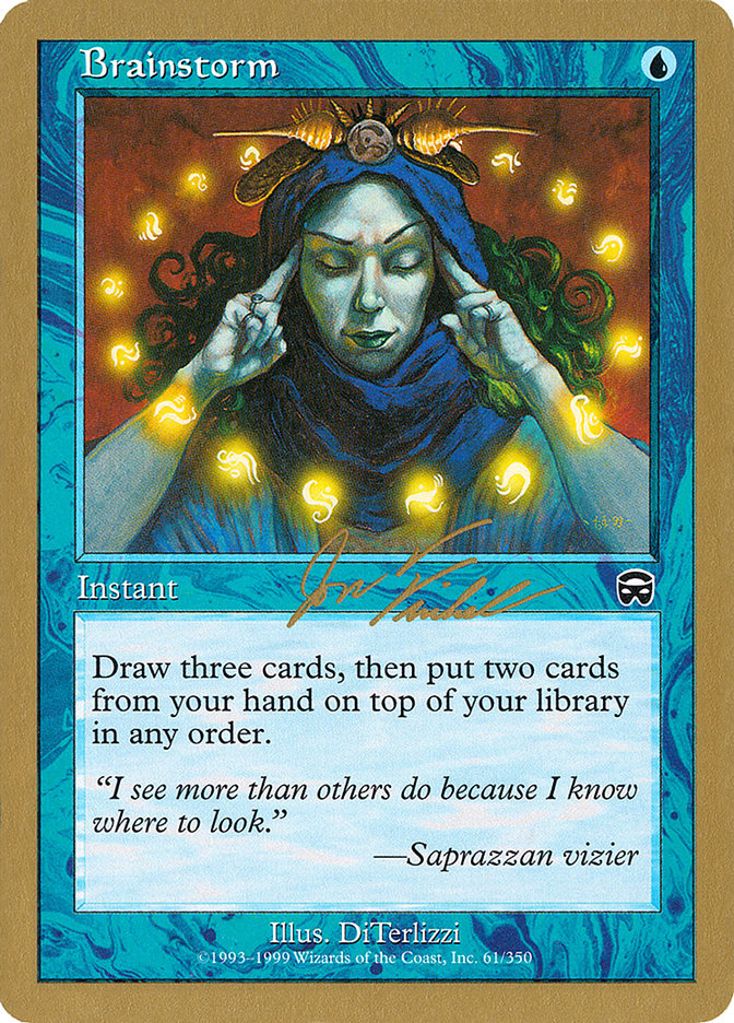 Brainstorm (Jon Finkel) [World Championship Decks 2000] | Good Games North