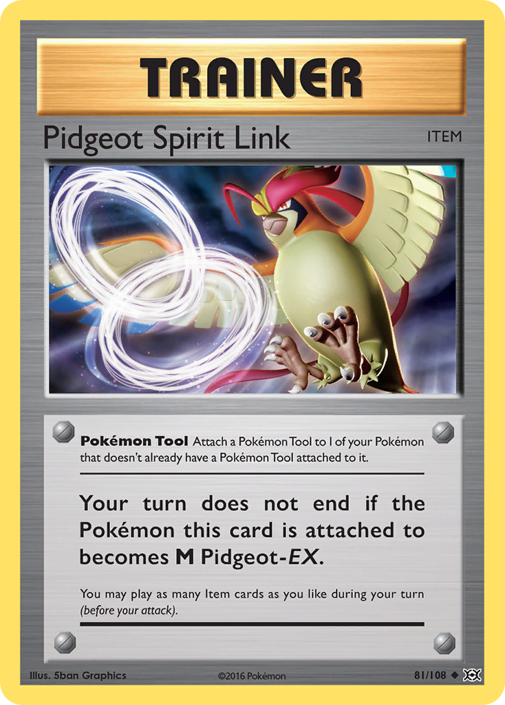 Pidgeot Spirit Link (81/108) [XY: Evolutions] | Good Games North