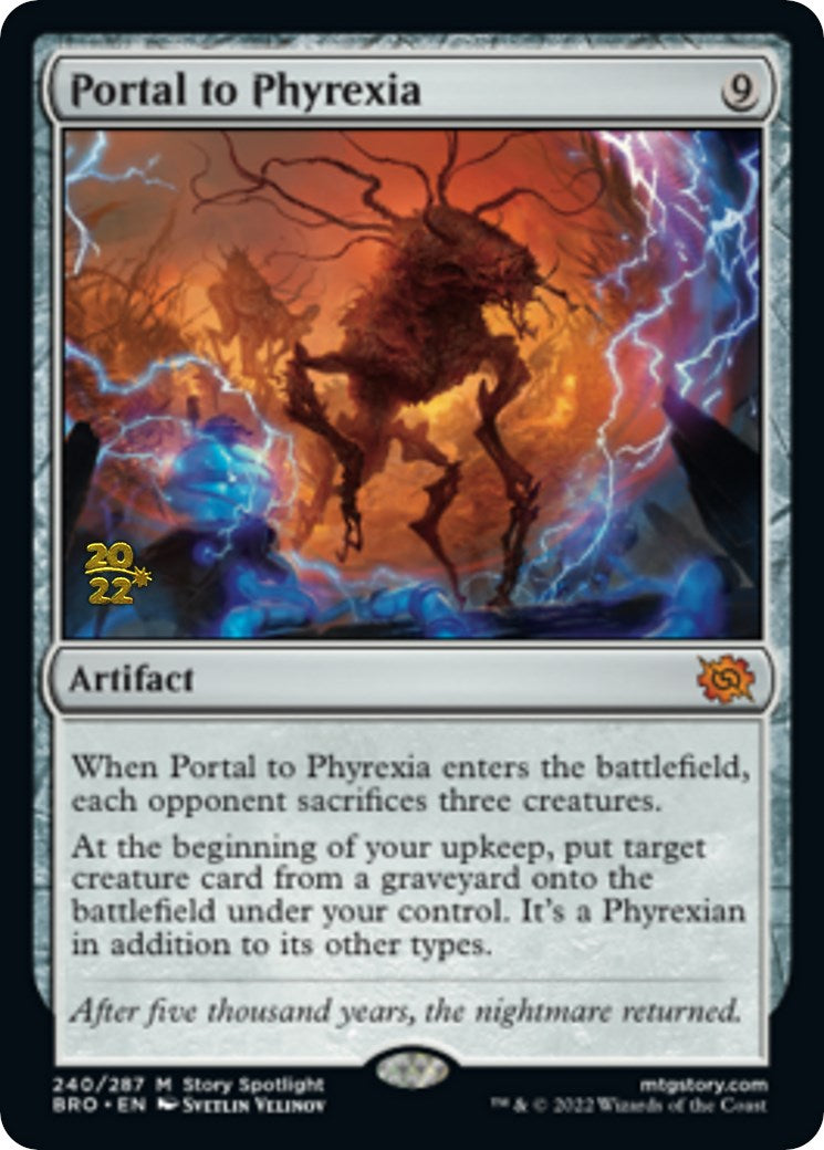 Portal to Phyrexia [The Brothers' War: Prerelease Promos] | Good Games North