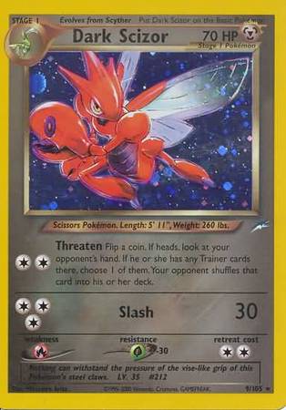 Dark Scizor (9/105) [Neo Destiny Unlimited] | Good Games North
