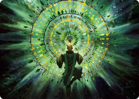 Verdant Mastery Art Card [Strixhaven: School of Mages Art Series] | Good Games North
